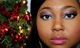 Holiday Makeup Tutorial: Sugar Plum Sparkle