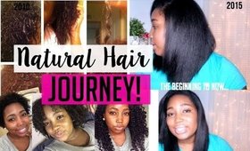 My Natural Hair Journey + Length Check - 2015 | Jessica Chanell