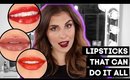 Do-It-All Lipstick? MAC Patent Paint Lip Lacquer Review | Bailey B.