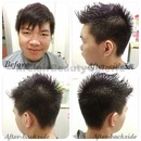 Semi Mohawk for my brother :D