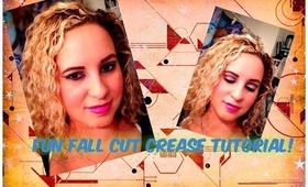 Fun Fall Cut  Crease Tutorial