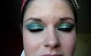Green Eyes Rihanna Katy Perry Look Make Up Tutorial Using Manly Palette xoxo