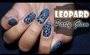 EASY NAILART Sparkly Leopard Print Nailart TUTORIAL