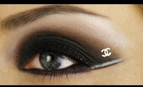 Chanel inspired Arabic Makeup