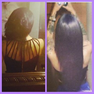 long Purple hair
