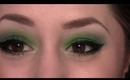 Green St. Patrick's Day Makeup Tutorial (88 Matte Palette)