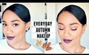 Everyday Autumn Makeup | Bold Lip
