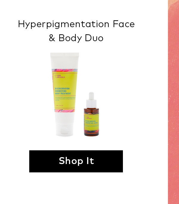 Shop the Good Molecules Hyperpigmentation Face & Body Duo at Beautylish.com Hyperpigmentation Face Body Duo Shop It 