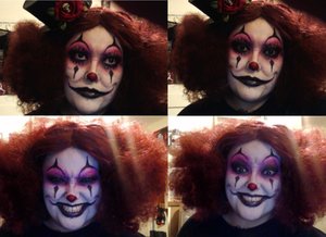 My makeup tests for my Halloween costume this year