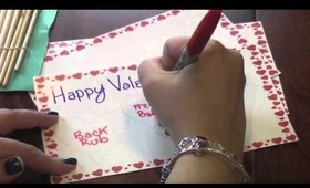 DIY Valentine's Day Scratch Cards | Bree Taylor