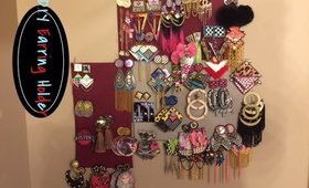 How To Make Your Own D I Y Earring Holder Under 7 Mins