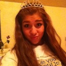 Me with my birthday princesses crown!:)👑