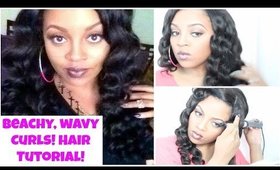 WATCH Me Curl My Hair! | Wavy Hair Tutorial