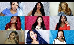 Massive Wig & Hair Collection - Instagram Video Compilation 2016