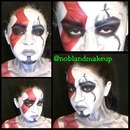 God of War: Kratos Inspired Makeup and Body Paint Tutorial