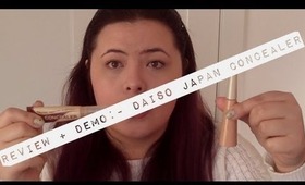 Review + DEMO:- Daiso Japan Concealers!