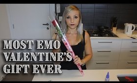 HOW TO MAKE THE MOST EMO VALENTINE'S DAY GIFT EVER || DIY