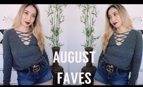 AUGUST FAVES BEAUTY & FASHION