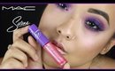 Purple Smokey eye inspired by MAC Selena ft. Bidi Bidi bom bom lipglass