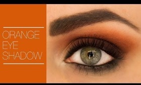 How To Wear Orange Eyeshadow