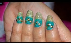 Seashell nail Design