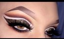 Sexy Arabic Cut Crease with Glitter Makeup Tutorial المكياج العربي