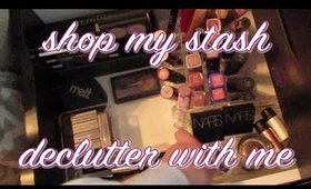 SHOP MY STASH & DECLUTTER WITH ME [Q1 2018]