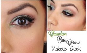 Chameleon Duo Chrome Look | Makeup Geek