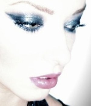 White skin and smokey eye. Makeup and model... yours truly!