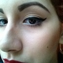 Eyebrow Eyeliner Lipstick 