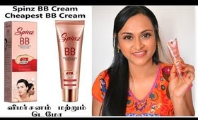 *NEW* Spinz BB Cream Review & Demo in Tamil | CheezzMakeup