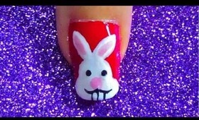 Cute Bunny-Nailart tutorial..... :-)