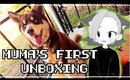 PUPPY MUMA AND HER FIRST UNBOXING
