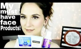 MY TOP 8 MUST HAVE FACE PRODUCTS/2016