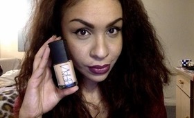 NARS Sheer Glow Foundation Review & Demo