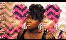 Summer Fun!  Beach Curls For Short Hair