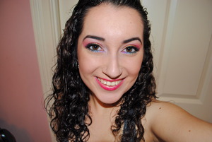 playing with the urban decay fun palette! :)