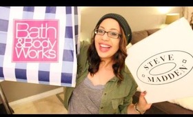 Big Fall Haul // Bath & Body Works, Steve Madden & More!