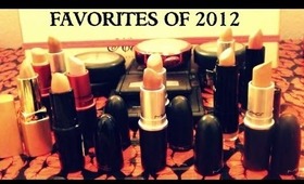 FAVORITE LIPSTICKS AND CHEEK PRODUCTS OF 2012