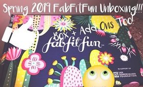 Spring 2019 FabFit Fun Box and Add Ons Opening - Medium Length But Feel-Good Worthy!!!