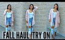 HUGE FALL Clothing Haul TRY ON !!