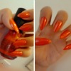 Orange claws (natural real length)