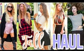 FALL CLOTHING TRY ON HAUL 2016