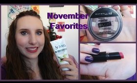 November Favorites - Amazing Skin Care, Lipsticks, and More!