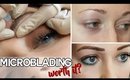 Is Microblading Eyebrows Worth it? Painful? Expensive? | Fixing the Worst Brows on a Beauty Guru