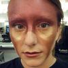 Covering Of Eyebrow/Runway Makeup