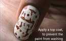 FIRST TIME ON YOUTUBE water Marble acrylic Nail Designs nail art Beginners Short Nails!