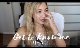 GET TO KNOW ME: ON LIVING HEALTHY, STAYING YOUNG, BUCKET LIST, ETC