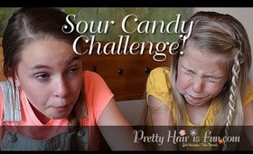 Pretty Hair is Fun: A & C  Silly Kid Business -Sour Candy Challenge