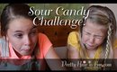 Pretty Hair is Fun: A & C  Silly Kid Business -Sour Candy Challenge